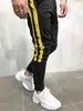 SikSilk Pantaloni da jogging da uomo Pantaloni sportivi da corsa Pantaloni da palestra Pantaloni da uomo Pantaloni da jogging in cotone Pantaloni slim fit Pantaloni da bodybuilding G0104