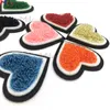 10pcs letter number chenille patches embroidery patch Alphabat notions iron on backing