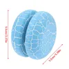 Colorful Crack Printed Wooden YoYo Ball Traditional Stocking Fillers Creative Toys For Children Kids Gift G1125