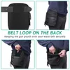 Stuff Sacks Tactical Concealed Gun Bag Pistol Pouch Holster Fanny Pack Waist Pocket Carry Protection Case For Handgun With Belt Loop