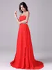 Elegant Red Off the shoulder Prom Dress With Sleeveless Satin Bow Simple Party Graduation Homecoming Dress