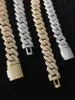 2021 haute qualité 14MM glacé hip hop cubain Miami chaîne chaînes collier colliers