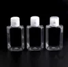 30ml 60ml Empty PET Plastic Bottle with Flip Cap Reusable Containers for Travel Outdoor Camping Business Trip SN2891