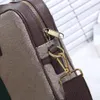 Man Business Single Shoulder Laptopväska Tvärsnitt Portfölj Datorpaket Lutande väska Handväskor för män Väskor Portföljer Väska