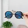 Fashion Kids Sunblock Leopard Print Irregular Children Sunglasses Ultraviolet-proof Child Glasses Travel Decoration Accessories