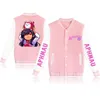 Damesjassen Aphmau Herenjassen en Honkbal Uniform Street Casual Coat Jacket Tops