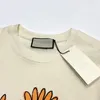 Fashion Mens Designer T -Shirt Funny Sunflower Drucken kurzärmelig hochwertiger Luxus -T -Shirts Größe M2XL9704736