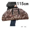 Archery Hunting Canvas Compound Bow Bag Holder Carry Case With Arrow Pocket Handle & Straps 95/115x45cm Multi-tools Outdoor Bag