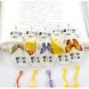 Bookmark Butterfly Листья Вена Красивые Коллекционные Листья для книги Зажима Учитель Китайский Узел Лента Ремесло Подарок