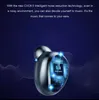 Bluetooth V 5.0 Earbuds Microphone TWS Wireless Earphones Sport LED Digital Power Display Waterproof Headset Noise Reduction Fingerprint Touch Headphones