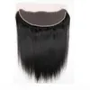 Brazilian Virgin Hair 13X4 Lace Frontal With Baby Hair Pre Plucked Ear To Ear Body Wave Straight Hair Kinky Straight Deep Wave Cur7550639