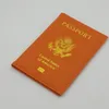 Moda Aksesuarları Kişiselleştirilmiş Deri ABD Pass-Port Kapak Seyahat Pasaport Tutucu Amerikan Cüzdan Pasaportları Kızlar Amerika için Kapakları