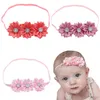 Festa Favor Europeu e Americano Elastic Children's Hair Band Rhinestone Flower Headband Bebê Headdress Fornecedor2i52797