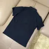 Erkekler Brunello NPC Yaka Pamuk Piqué Dikiş Kısa Kollu Polo Gömlek