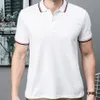 Mens Designer Polo Shirt Mode Broderi Polo Tee Down-Down Business Fashion Casual Short Sleeve