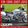OEM-Karosserie für Yamaha FJR-1300 FJR 1300 A CC glänzendes Silber FJR1300A 01–12 Moto Bodys 108Nr