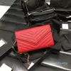 Designer- kvinna väska handväska handväska läder högkvalitativa kvinnor messenger kors kroppskedja koppling axelväskor plånbok