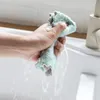 DEKOHM – serviettes absorbant l'eau, serviette de nettoyage épaisse, nappe, accessoires de cuisine, chiffon en microfibre