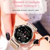 Relógios Dinâmico Tela Diamante Modelagem Período Fisiológico Lembrete Da Moda Senhora Relógio Inteligente com Monitoramento da Frequência Cardíaca