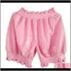 Panties Womens Apparel Drop Leverans 2021 Latex 100percent Gummi Boxer Briefs Underkläder Män Handgjorda Ruffle Pläterad Shorts S Fashion Cool Si