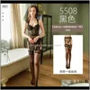 Vêtements de nuit sous-vêtements pour femmes vêtements livraison directe 2021 porno ensemble de lingerie érotique femmes Cosplay Costumes noir tentation mariée robe de mariée Un