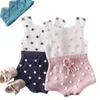 Boys Spring Clothes Handmade Prom Toddler Knit Bodysuits for Baby Girls Hair Ball Clothe 210417