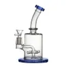 smoking Glass Water Pipes 8 Inch Hookahs bongs 14mm Female Bong with bowl Dab Rigs Oil Rig