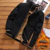 Erkek Ceketler Erkekler Güz Kış Rahat Pamuk Yün Bombacı Ceket Moda Beyzbol Hip-Hop Street Giyim Ince Sıcak Ceket Marka Giyim