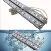 50PCS IP68 Vattentät LED-bar DC 12V 24V 50cm 100cm 36LED 5050 SMD Hard Rigid Stripskåp Bar Lätt användning av undervattens