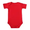 Pagliaccetti Ciao 2022 Body neonato in cotone manica corta neonato pagliaccetto rosso corpo ragazzi ragazze anno Ropa vestiti regalo di Natale