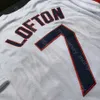 Kenny Lofton Jersey 1995 WS Dunkelblau Weißer Knopf Turn Back Salute to Service Creme Grau Rot Navy Player Pullover Größe S-3XL Alle genäht