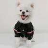 Designer Dog Shirt Katoen Dog Apparel Zachte Casual Pet Kleding Voor Kleine Honden Franse Bulldog Havanezer Pomeranian Pug Trouwshirts Wit XL A286