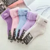 Women Thicken Winter Warm Socks Cute Soft Fluffy Fuzzy Snow Sock Cotton Cashmere Black White Floor Sleep Thermal Socks Female