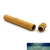 Tube de boîtier de brosse à dents en bambou naturel portable pour le voyage, écologique, fabriqué à la main, prix d'usine, conception experte, qualité, dernier style, statut d'origine