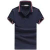 luxury brand mens designer polo T shirt summer fashion breathable short-sleeved lapel casual top