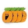 The school classroom environment is decorated with felt non-woven fabric vegetable and fruit wall stickers