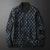 High Quality Men's Jacket Great Designer O-neck Collar Classic Dots Male Outerwear Coat Big Size Clothes 4XL 5XL 2762 Jackets