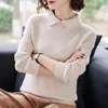 Suéteres de mujer Invierno de otoño para mujeres Jugua de lana casual Mujer de oficina suelta Sweater de punto de punto femme 11812