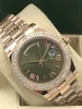 Top Fashion Men's Watches Reloj de pulsera de movimiento automático Bisel de diamante de acero inoxidable 41MM 2813 Relojes de pulsera de movimiento mecánico Hombre montre de luxe Watch For Men
