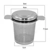 9*7.5 cm Rvs Theezeefje met 2 Handvatten Thee en Koffie Filters Herbruikbare Mesh Thee Infusers mand DHP43