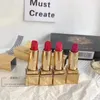 2021 Jul Lipstick Set Highvalue Present Box Matte Firework Lip Stick 4 Färger Naken Red Sticks Lips Makeup Kit Bag6682415