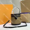 M43986 Luksusowe Projektanci Moda Bucket Torba Kobiet Crossbody Płótno Flap Torba Drukowana Torebka Panie Porozumienie Casual Sprzęgła Torby Torby Kosmetyczne