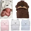 Todo coral velo recém-nascido crianças cobertor do bebê produtos boygirl criança dos desenhos animados urso saco de dormir outono e inverno 9698023