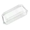 glass butter dish