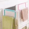 Towel Racks Rack Plastic Hanging Holder Multifunctional Cupboard Cabinet Door Back Kitchen Accessories Home Bathroom Storage Dropship