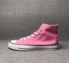 Dress Shoes Size 35-46 Unisex High-Top Adult Women's Men's Canvas Shoes 13 colors Laced Up