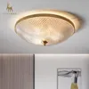 Luzes de teto Pnordic Lamp Bedroom Moderno Minimalista Lâmpadas Corredor Corredor Luz de luxo Atmosfera CRIGULAÇÃO CIRCULAR CRIGULAR