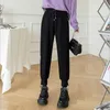 Spring Grey Guard Trousers Leggings Harem Pants Thin All-Match Casual Pants Ins JXMYY 210412