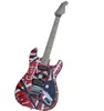 Relic Body Floyd Rose 21 Frets Elektrisk gitarr med kromhårdvara, kan anpassas