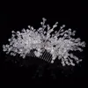 Hochzeit Haarschmuck Elegante Brautaccessoires Handgemachte Kristall Strass Party Prom Pageant Kamm Haarnadeln Drop Lieferung 2021 Eeqkg